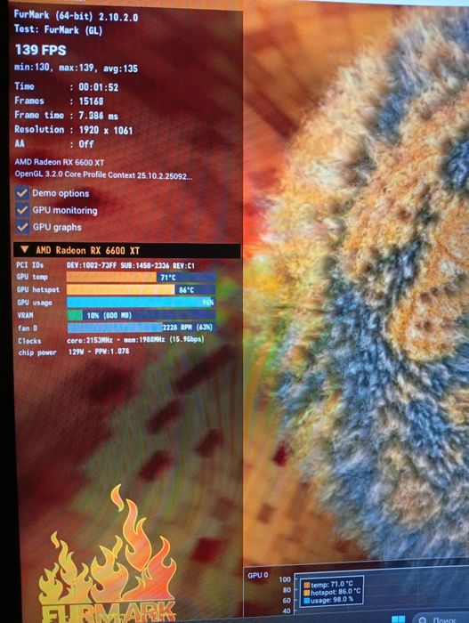 Продам видеокарту Rx6600xt