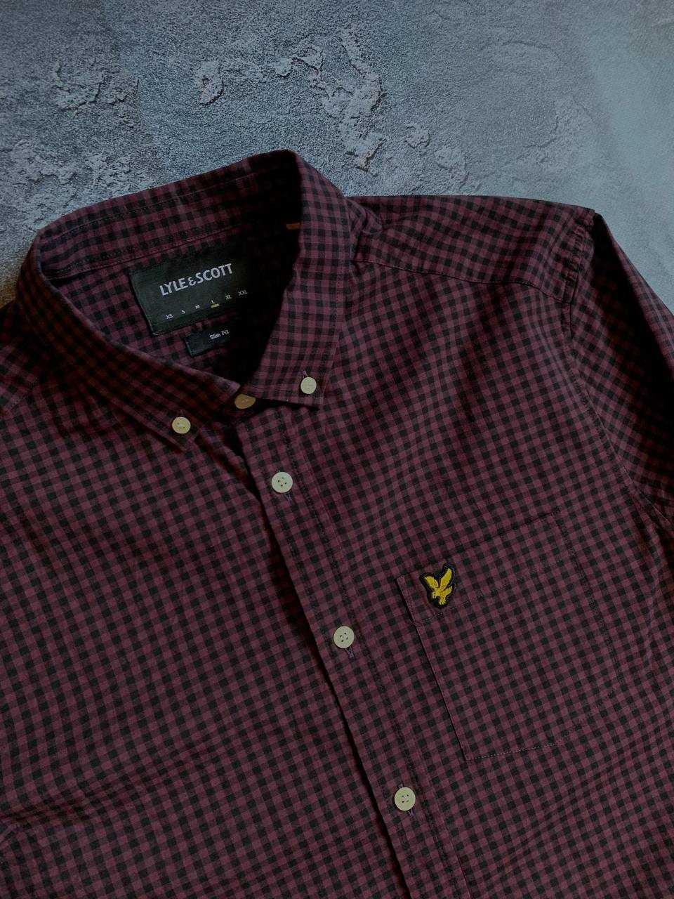Рубашка Lyle & Scott сорочка Оригінал. Розмір L