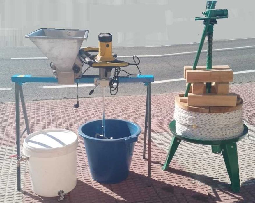 Mini lagar
Faça o seu próprio azeite