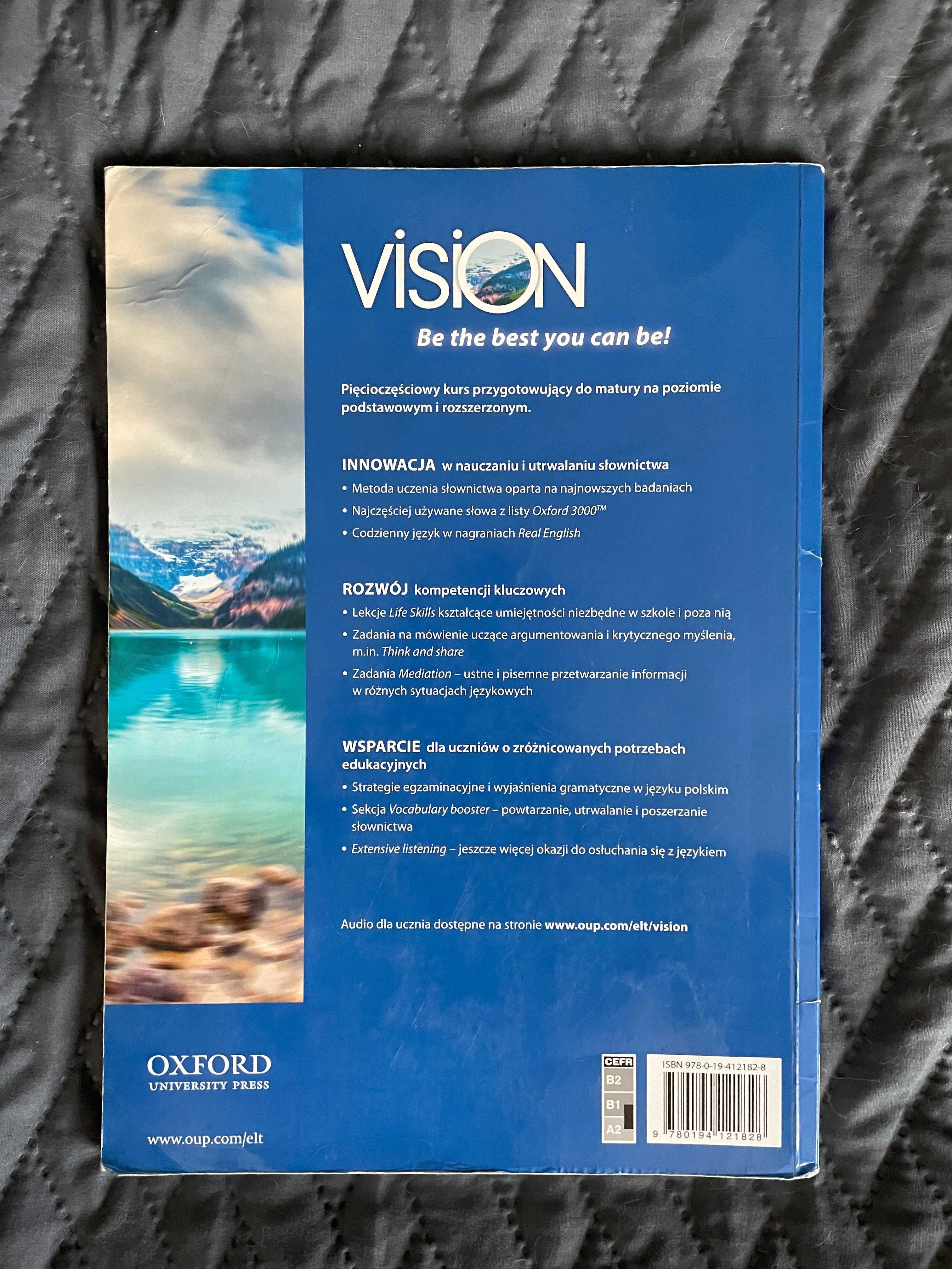 Vision 2 Stunet's Book zakres podstawowy i rozszerzony. UZUPEŁNIONY