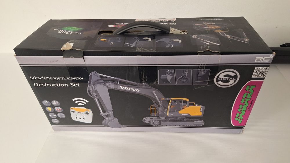JAMARA Volvo EC160E Metal 1:16 2,4 GHz zestaw do destrukcji – metalowa