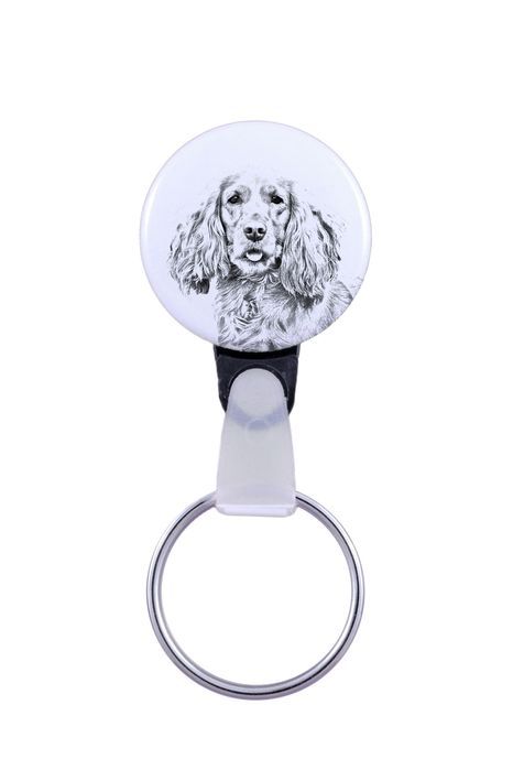 Cocker spaniel angielski brelok z psem mały Art-Dog