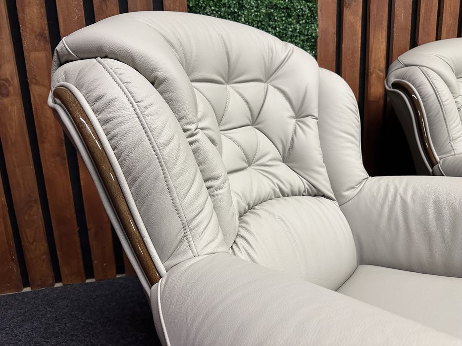 НОВИЙ розкладний комплект 3+1+1 Італія. Кожаный гарнитур, кожа