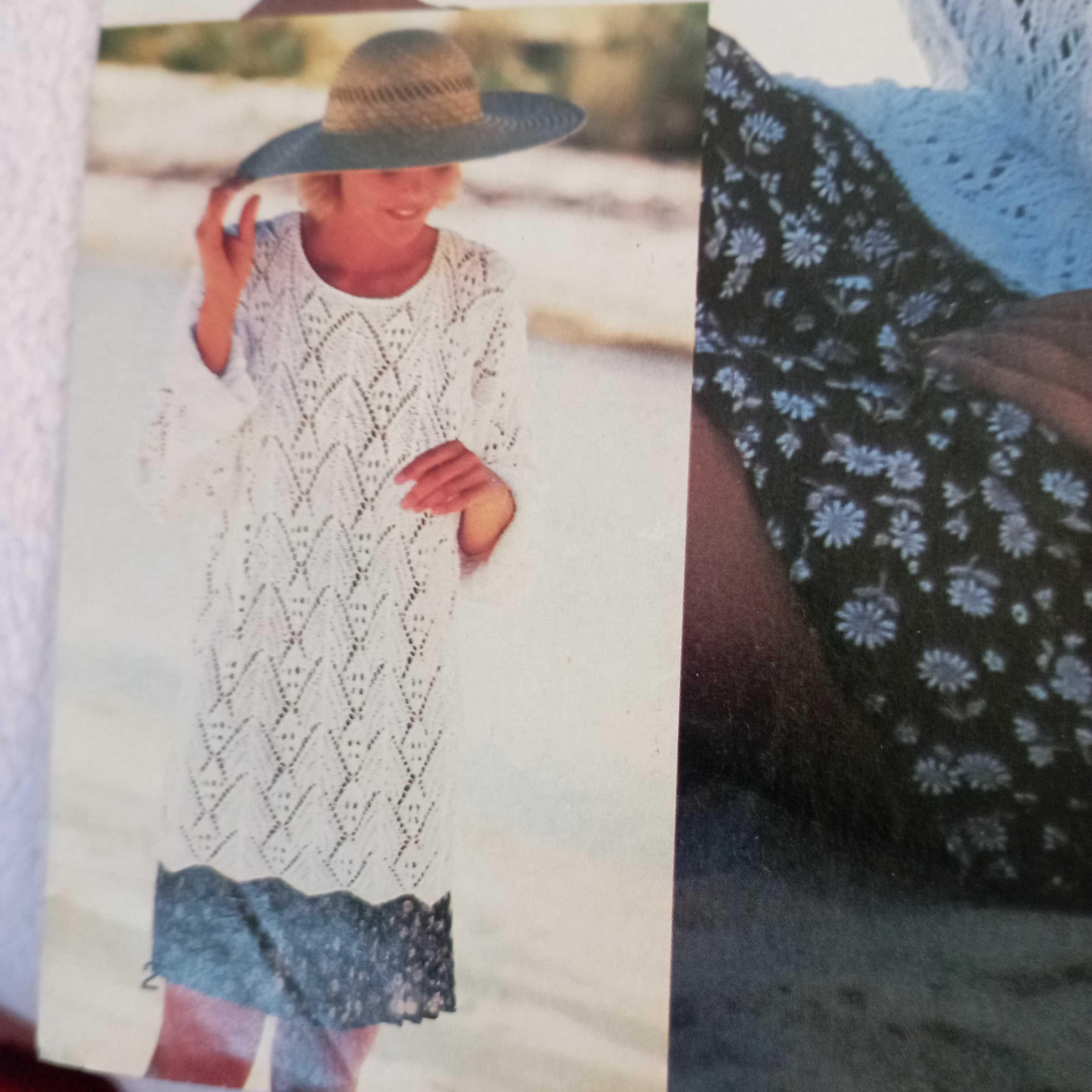 Swetry 6-8/1996 letnie dzianiny