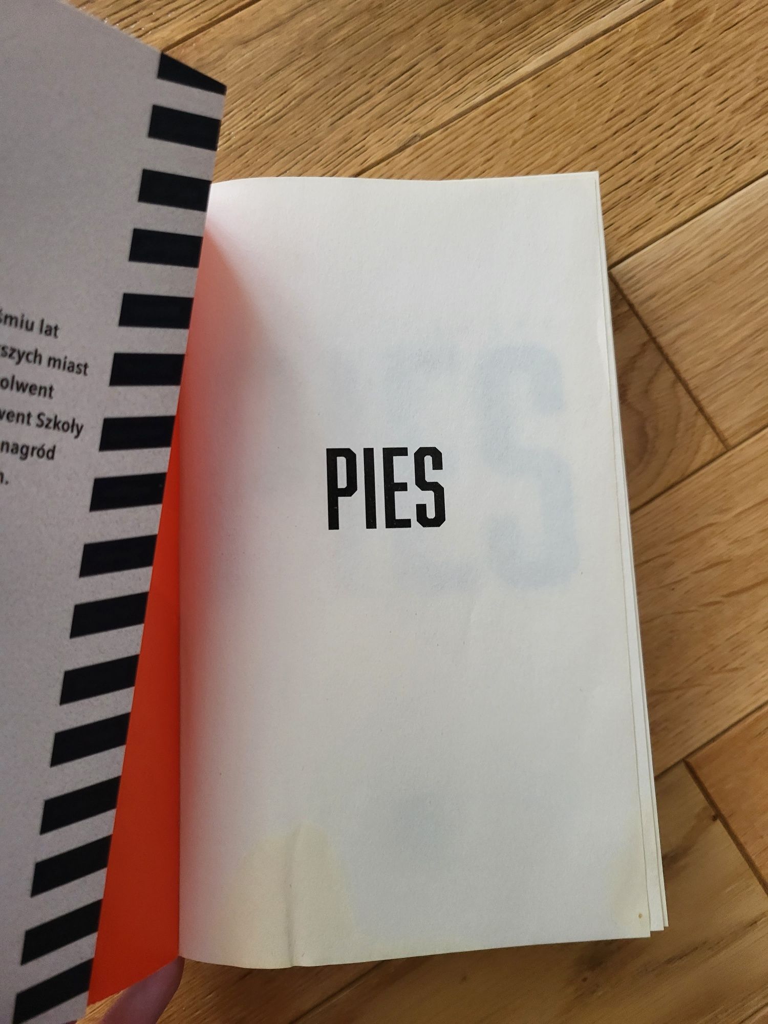 Książka "Pies" Jakub Gończyk