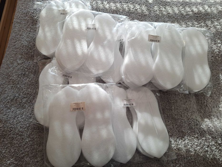 Jednorazowe japonki + folia + separatory do pedicure