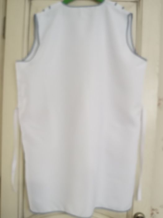 Халат белый, р.56 Габардин