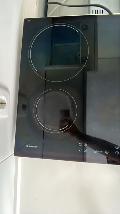 Placa de Vitrocerâmica CANDY CC 64 CH 59 cm - Preto