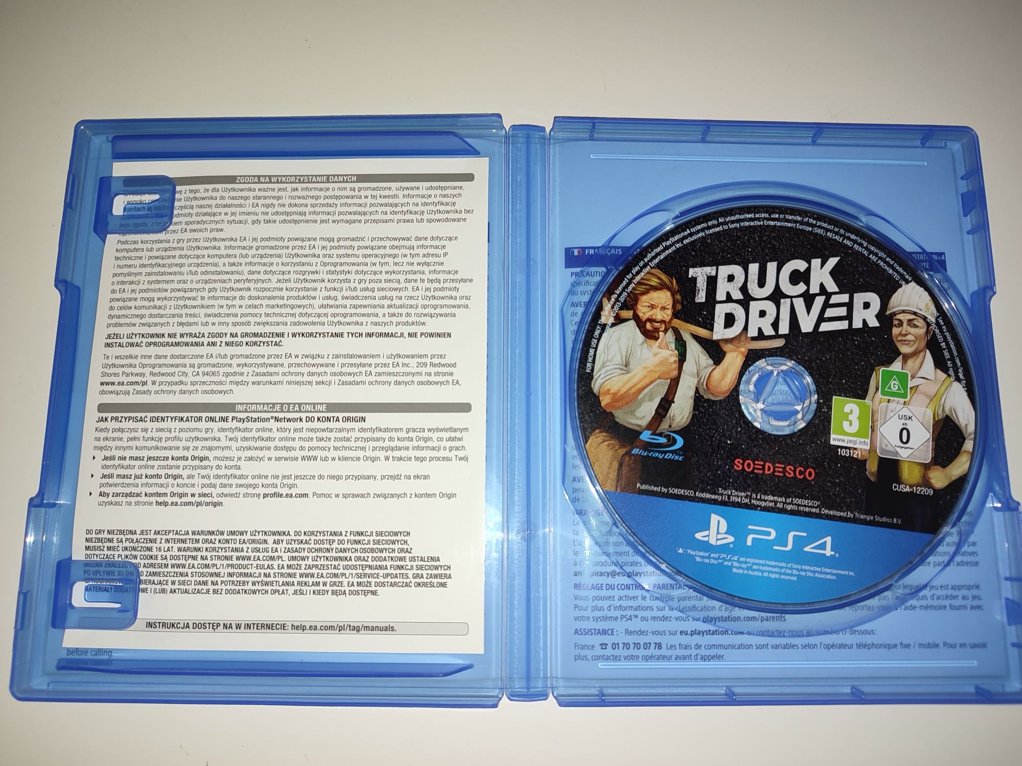 Gra Ps4 Truck Driver PL gry PlayStation 4 Simulator Farming Sonic GTA