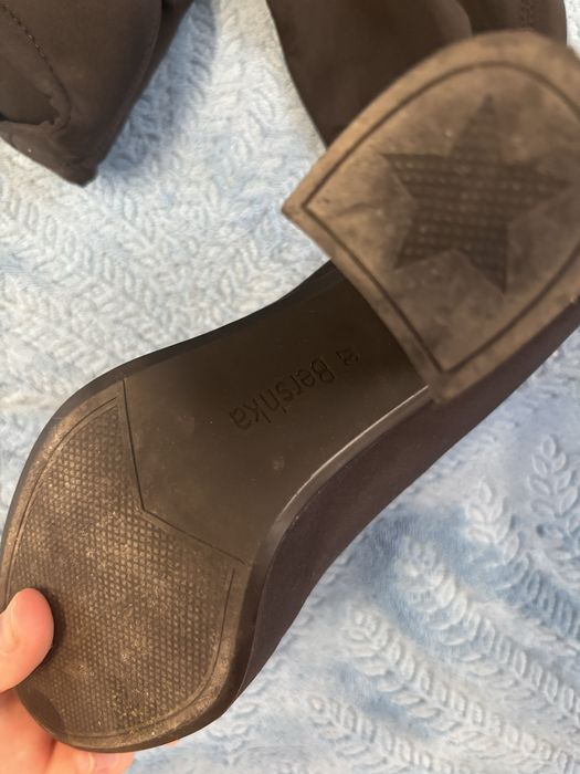 Buty kozaki za kolano slupki rozkiar 37 Bershka