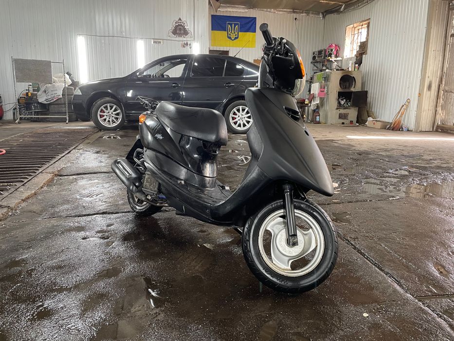 Yamaha jog sa36 на полином ходу