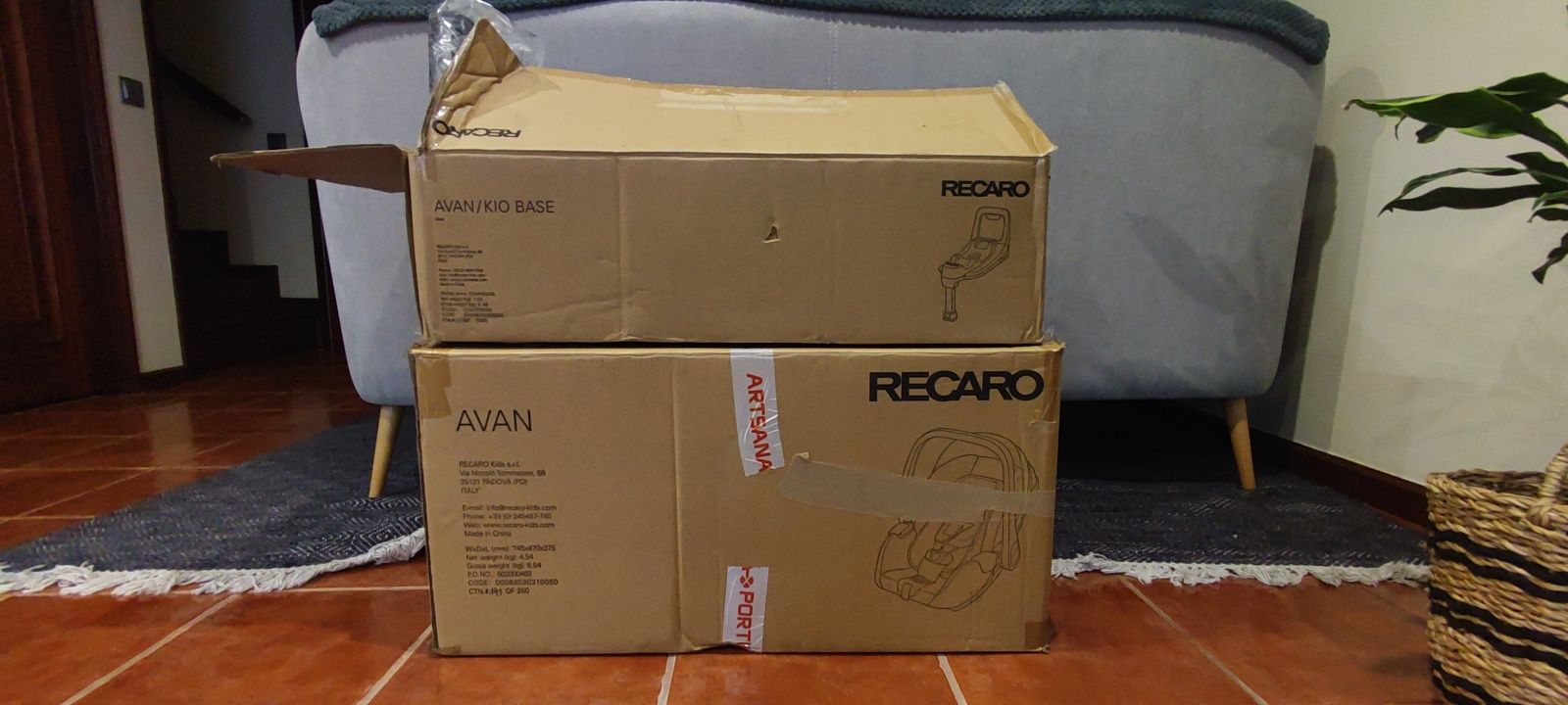 Recaro avan i-size + base isofix