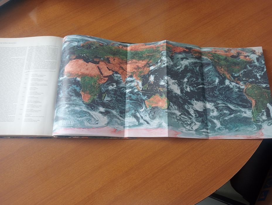 A terra vista do espaço