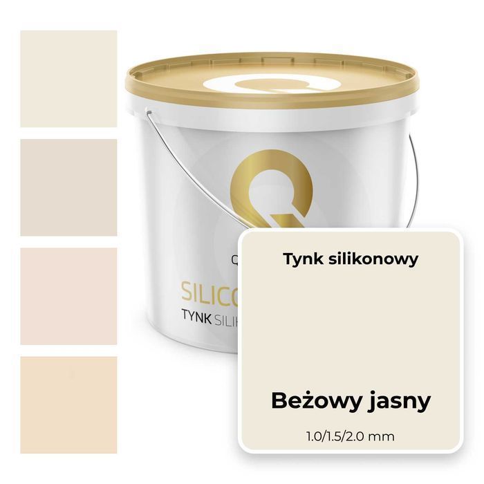 TYNK SILIKONOWY elewacyjny 25kg, kolory do wyboru, tynki, elewacje