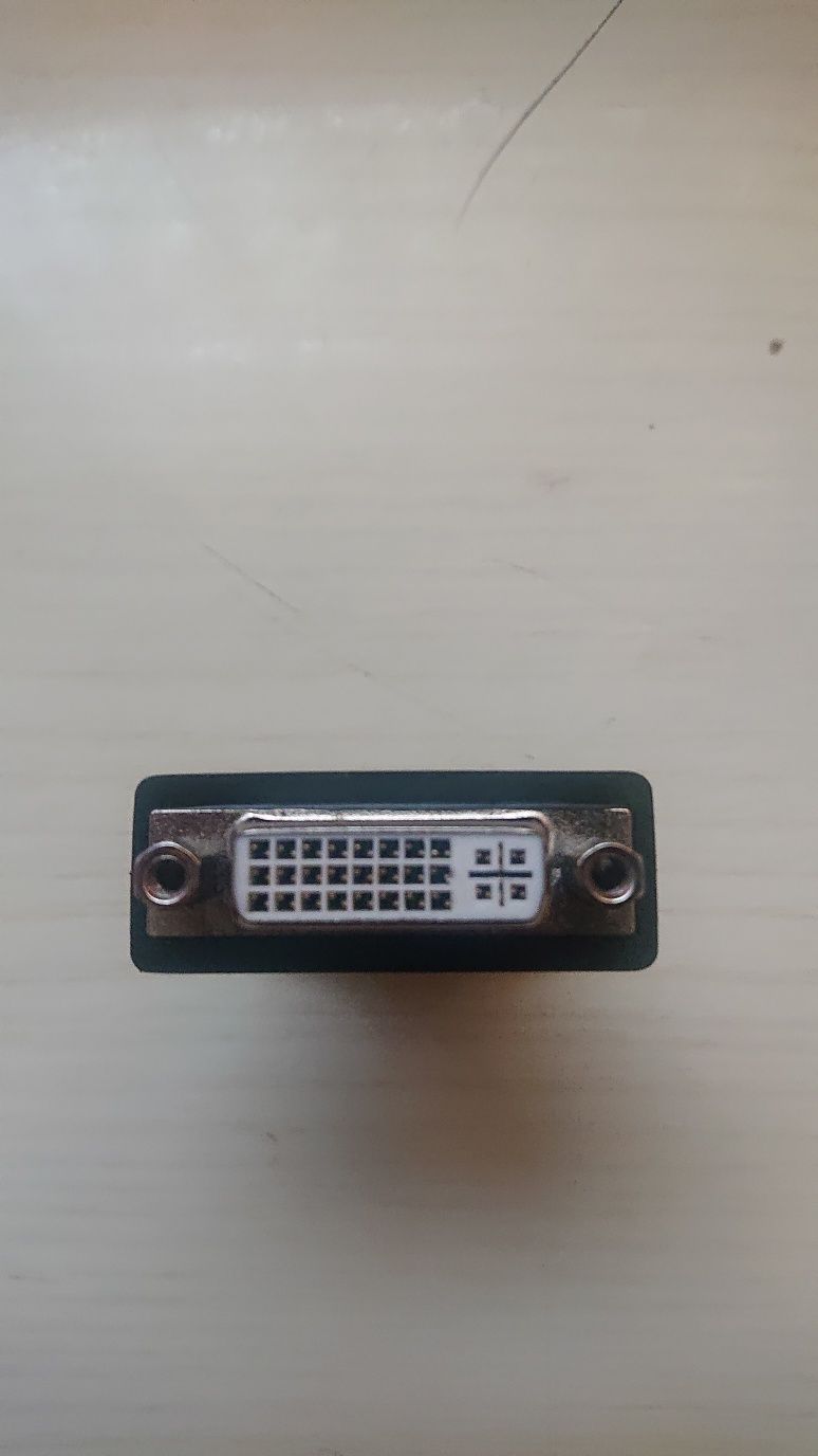 Nowa Przejściówka adapter VGA na DVi