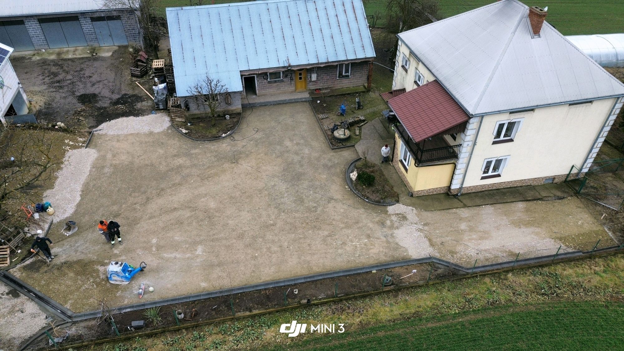 Prace ziemne, wyburzenia, odwodnienia, Drenaże, Kostka brukowa
