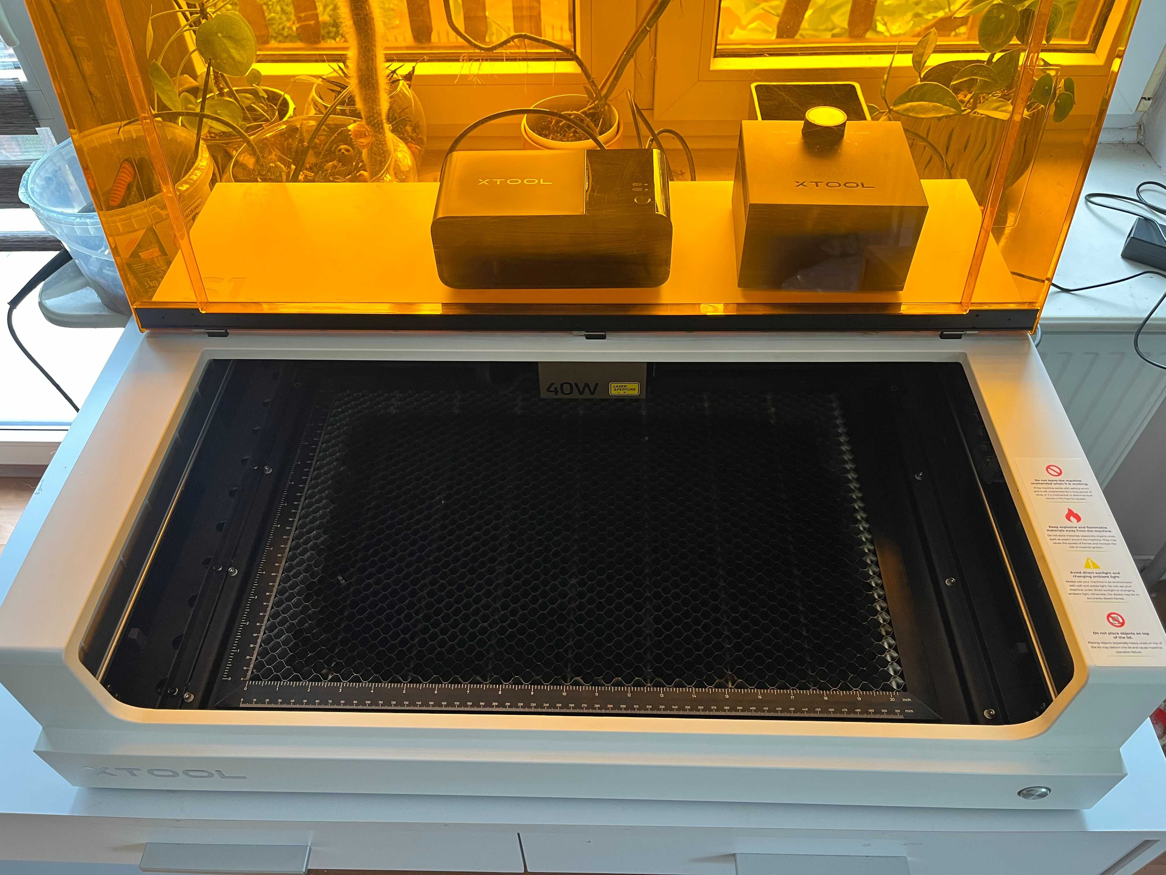 Grawerka laserowa xTool s1 40W zestaw