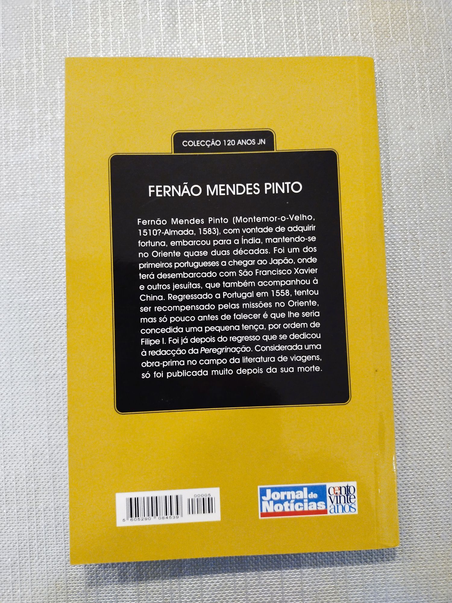 Livro Peregrinação de Fernão Mendes Pinto
