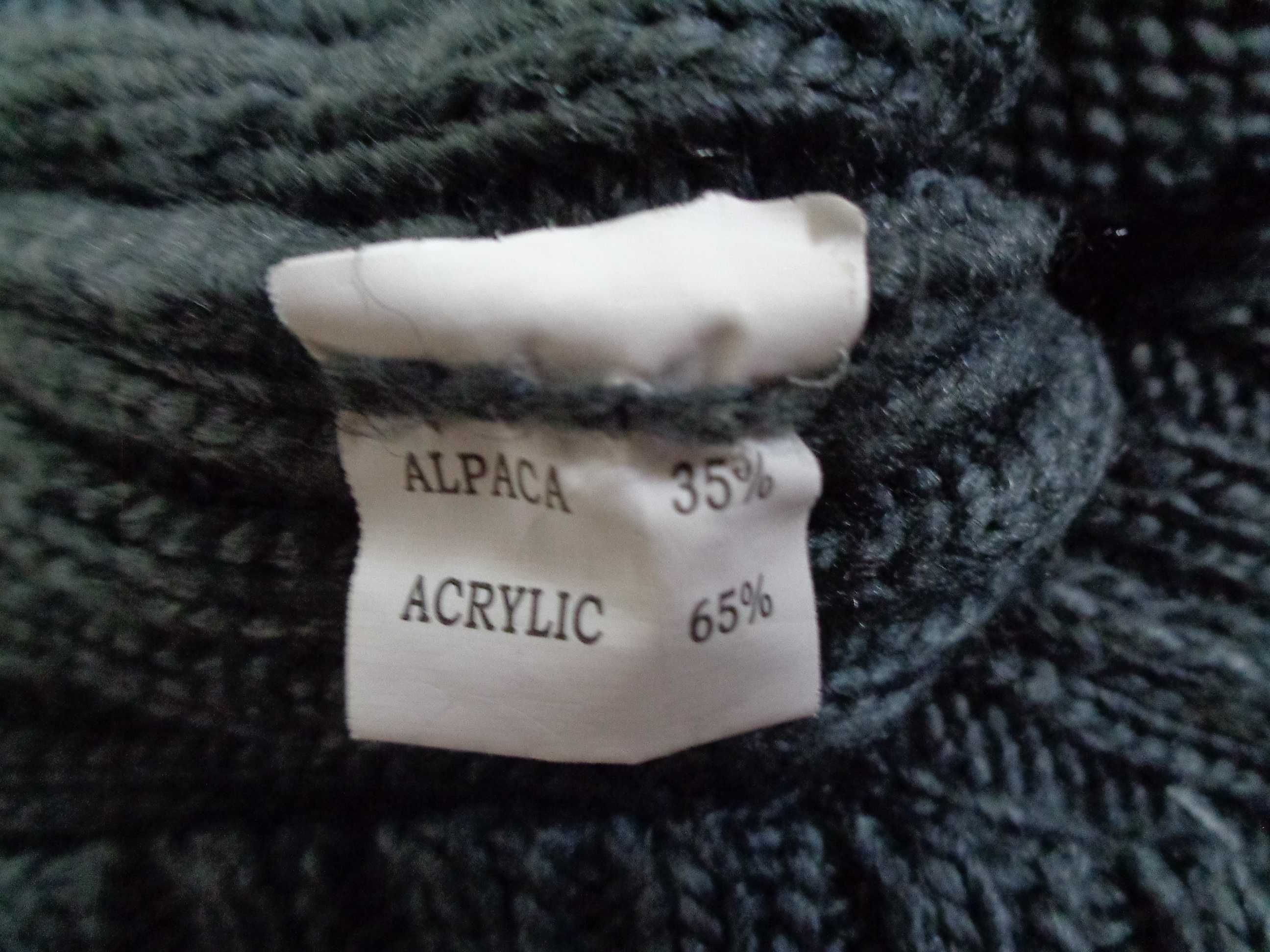 Sweter/bezrękawnik szary rozm 164/S