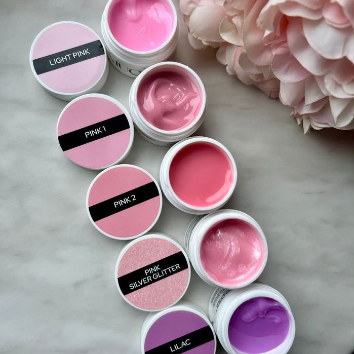 Wysyłka 1zl Niuqi NOWY kamuflujący hybrydowy żel kauczukowy do paznokc