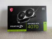 MSI GeForce RTX 4070 Ventus 2X OC – idealny stan, gwarancja
