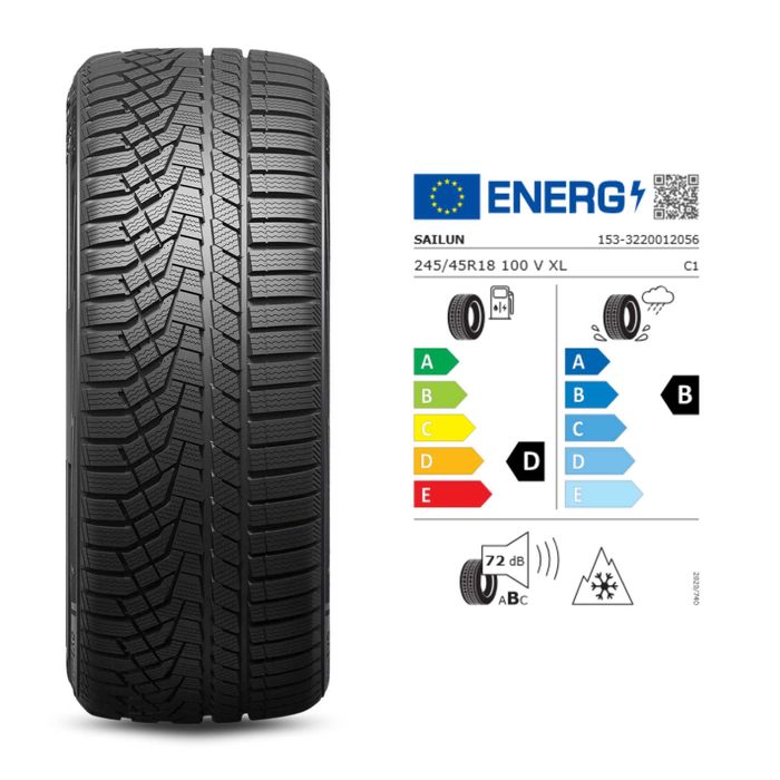 Nowe koła zima 18" Cupra Formentor 245/45R18 Sailun Czarny Połysk