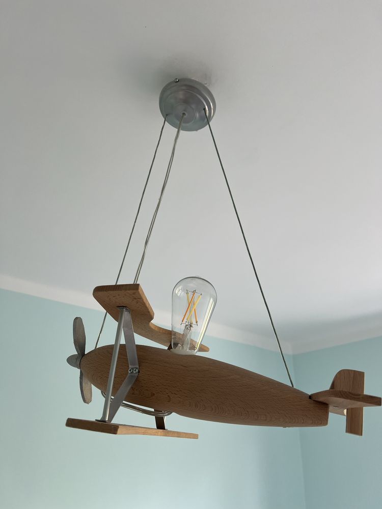 Żyrandol lampa samolot