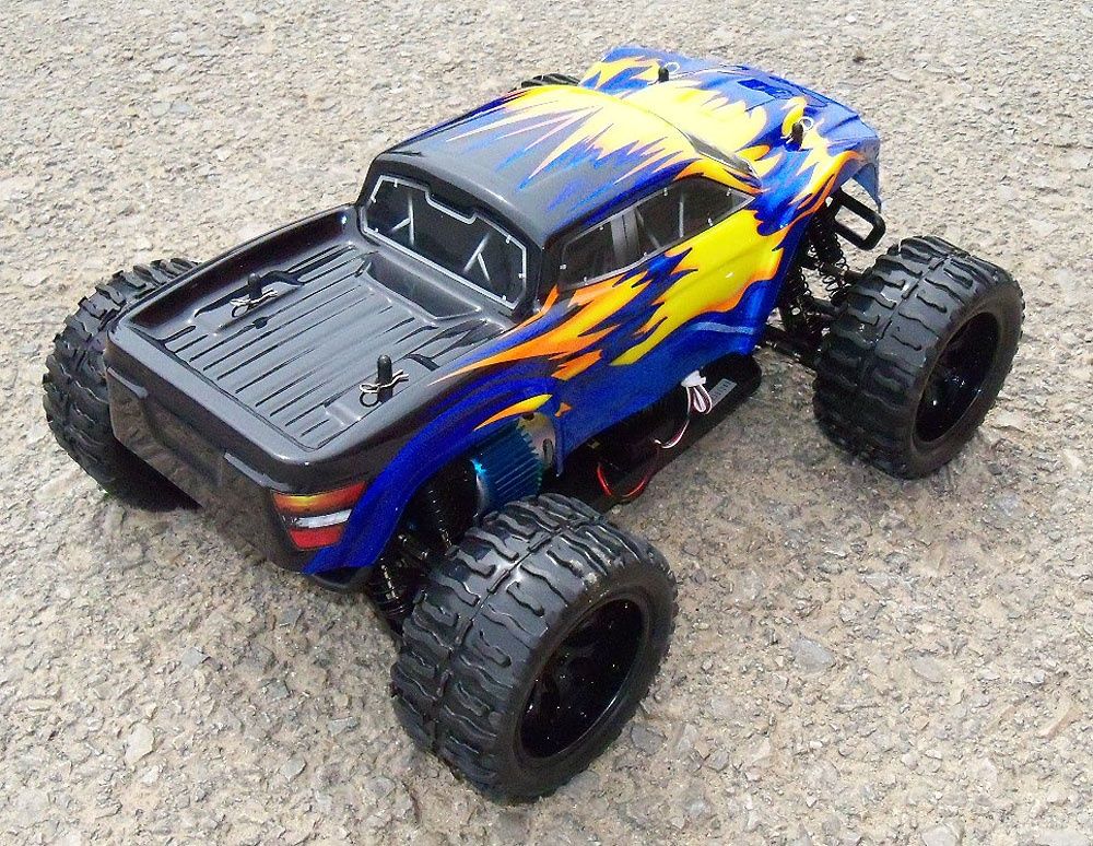 Carro RC telecomandado HSP Monster Truck brushless ou brushed Lipo