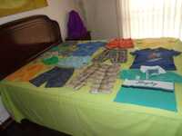 lote de roupa de menino o PUZZLES