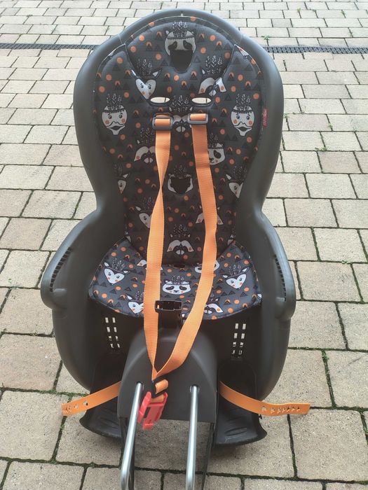 Hamax KISS fotelik rowerowy tylny + 2 adaptery + pokrowiec
