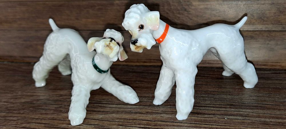 Коллекционная фарфоровая пара "Королевских пуделей" Hutschenreuther