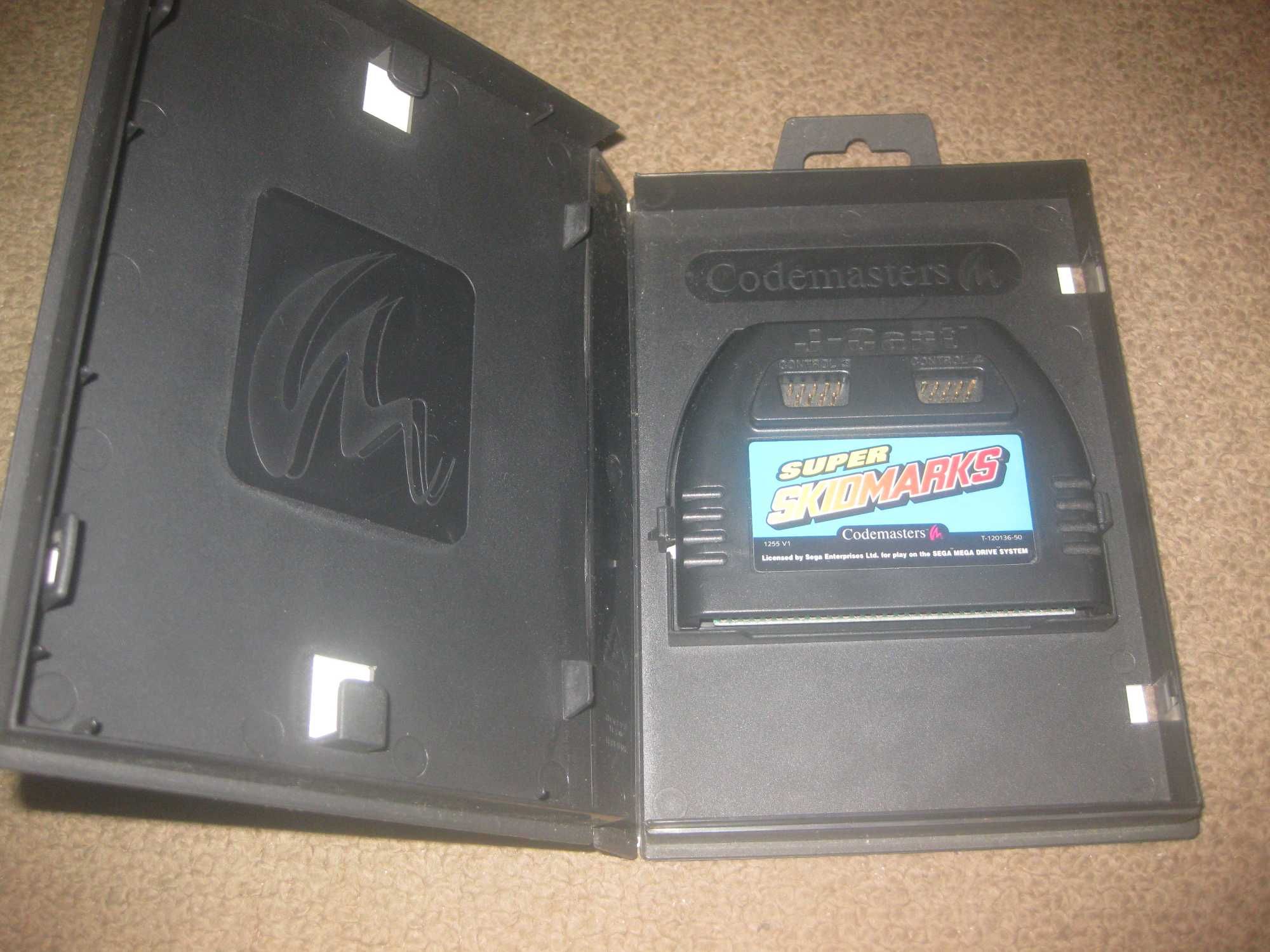 Jogo "Super Skidmarks" para Sega Mega Drive