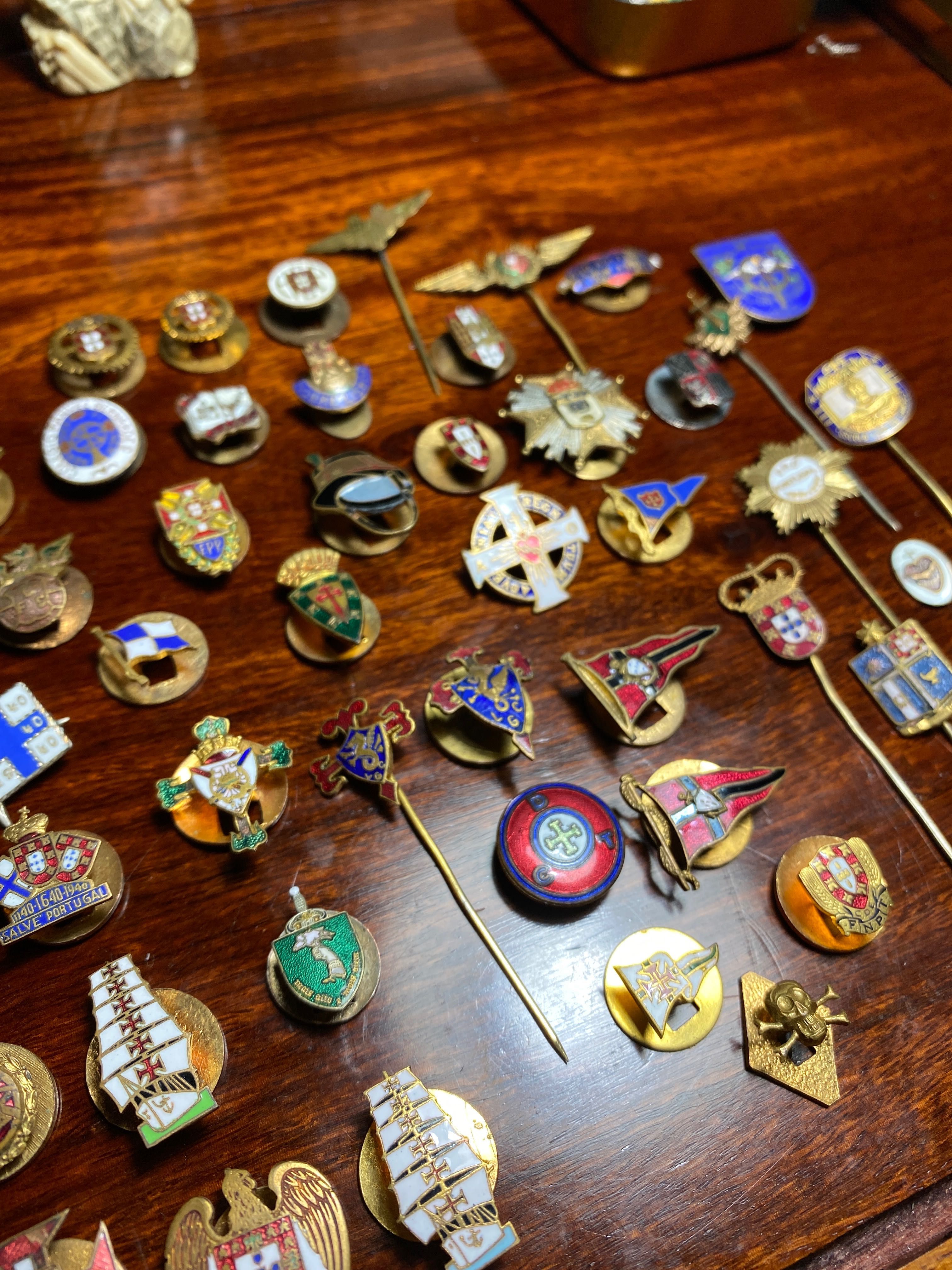 Pin Mocidade Portuguesa Legião Militares ACP Centenários etc…
