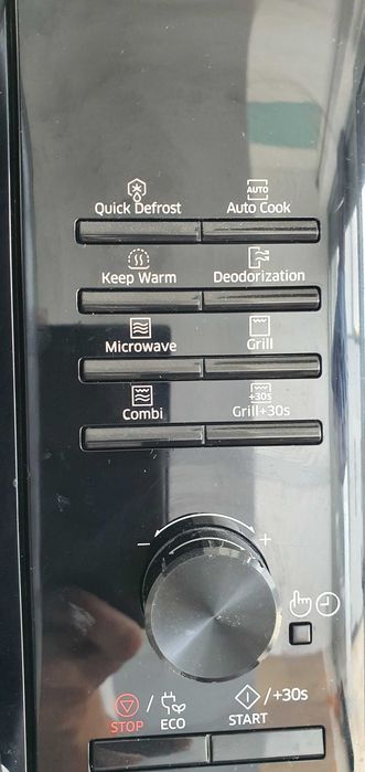 Micro-ondas SAMSUNG MG23K3515AS (23 L - Com Grill - Inox)