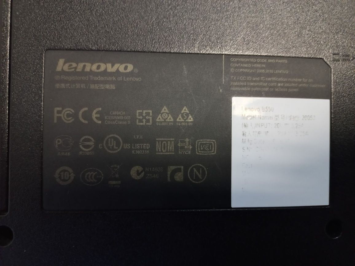 Ноутбук Lenovo В55u