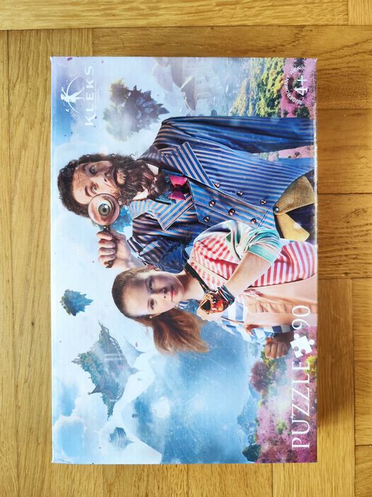 puzzle Kleks (z nowej Akademii Pana Kleksa), 90 elementów, nowe, folia