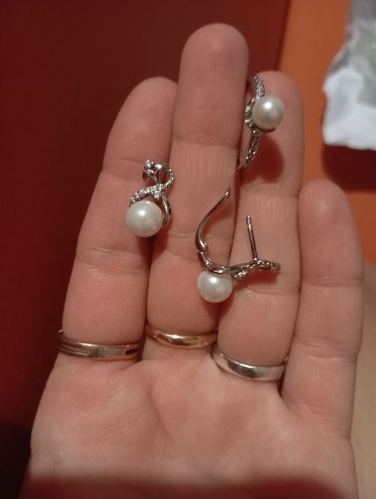 Продам новий набір сережки і кільце