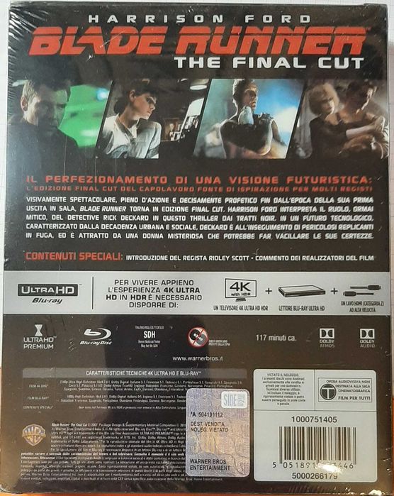 BLADE RUNNER Titans of Cult 4K + BRSteelbook wer.POLSKA