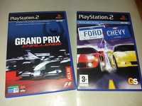 Jogos Ps2 (Ford vs Chevy, Grand Prix)