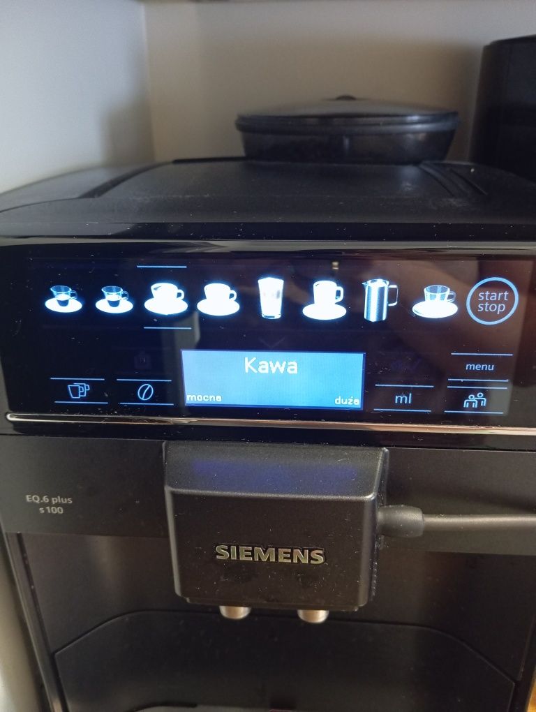 Simens EQ6 plus s 100, ekspres ciśnieniowy