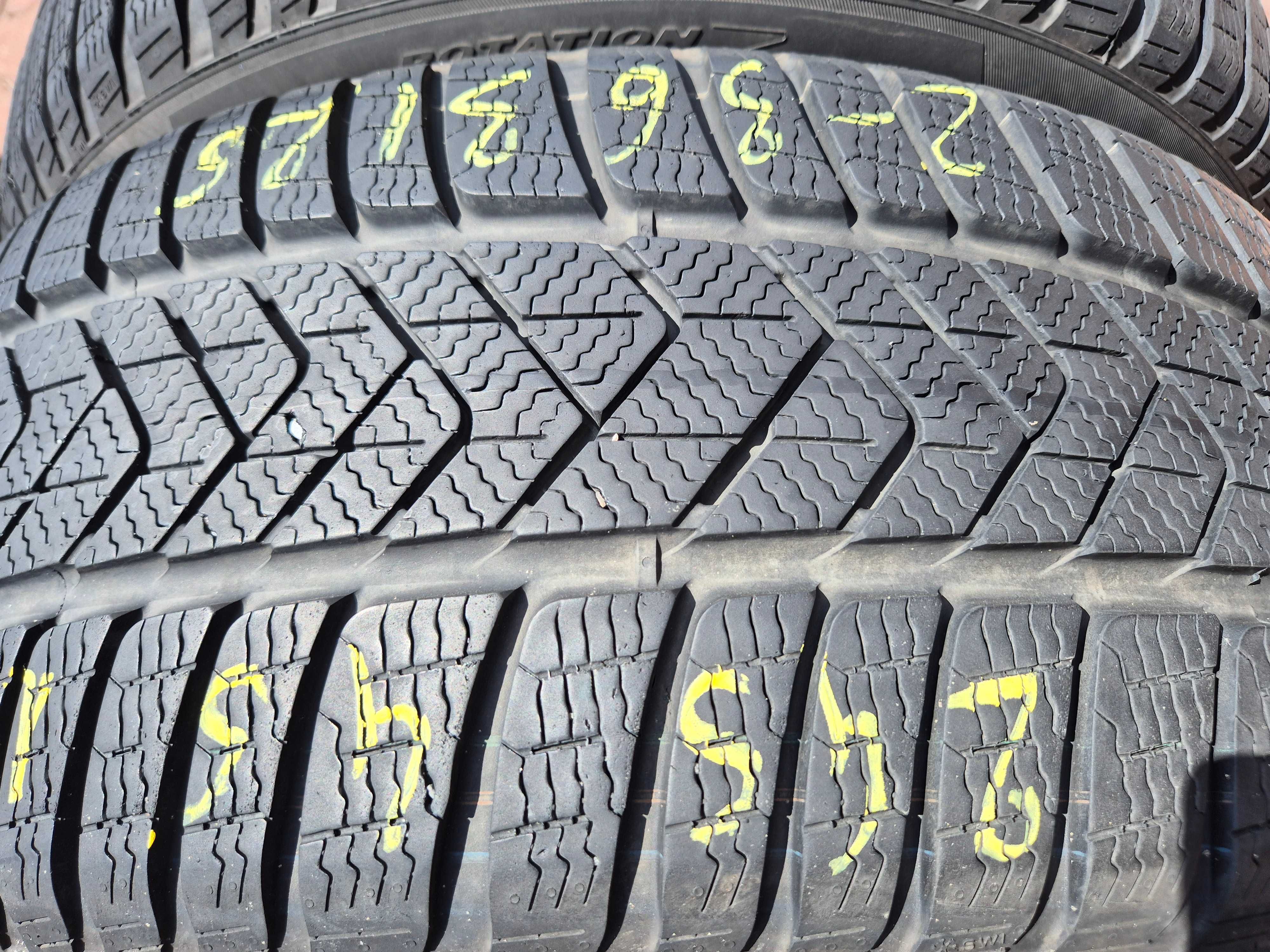 245/45r19 102V (Z363/25)007 4szt 6/7mm 20r Sottozero 3 PIRELLI ZIMOWE