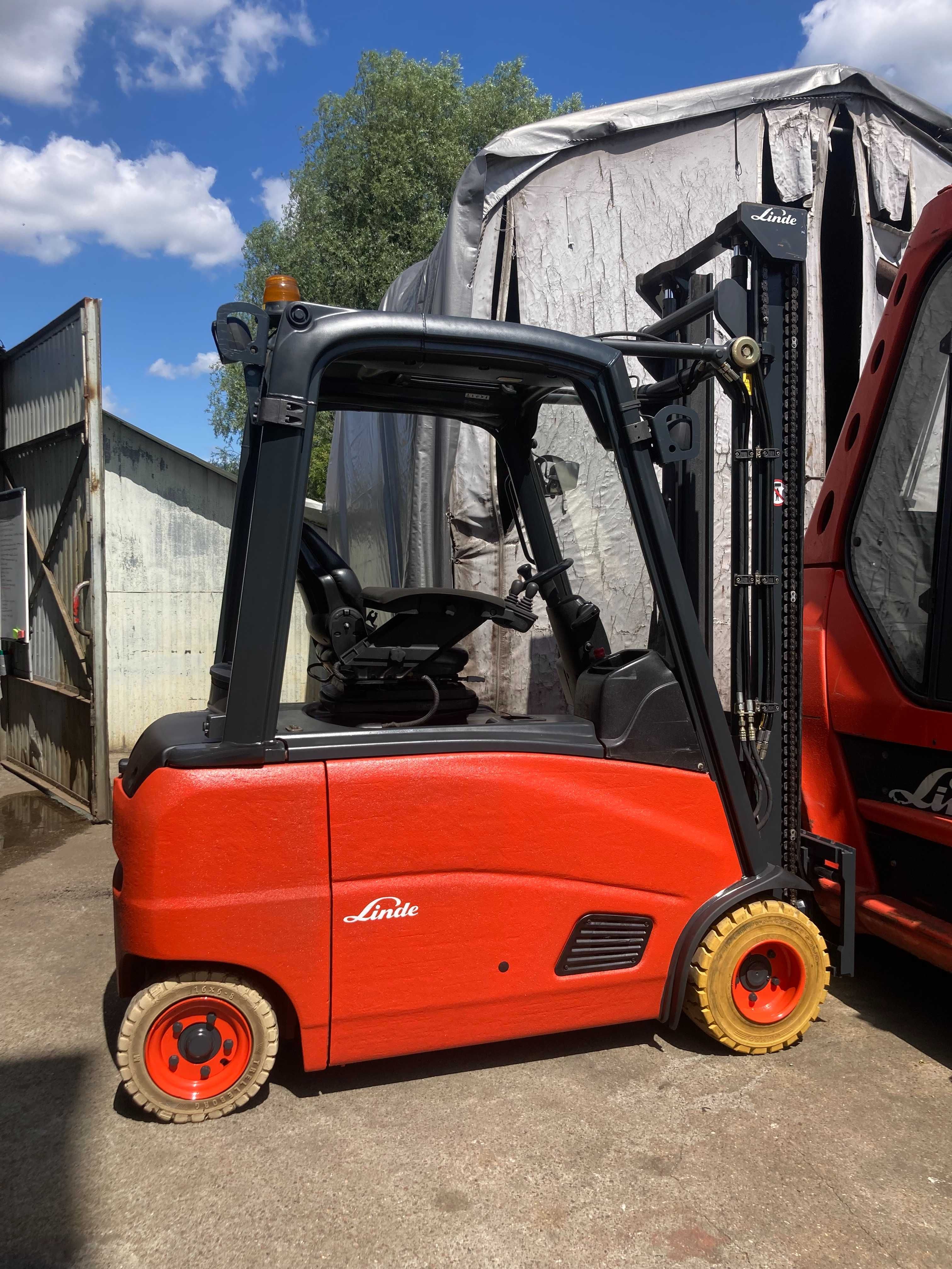 Linde E20PHL-386 bateria 2021r , nowe opony, opcja Triplex E14 E16