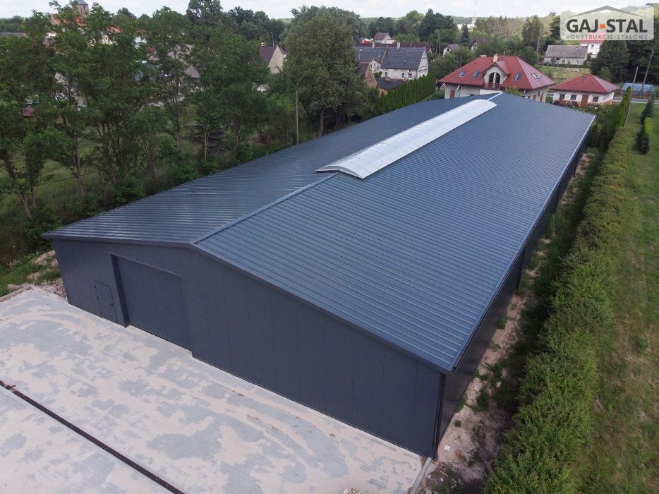 Hala ocieplana 1000m2 20x50x4