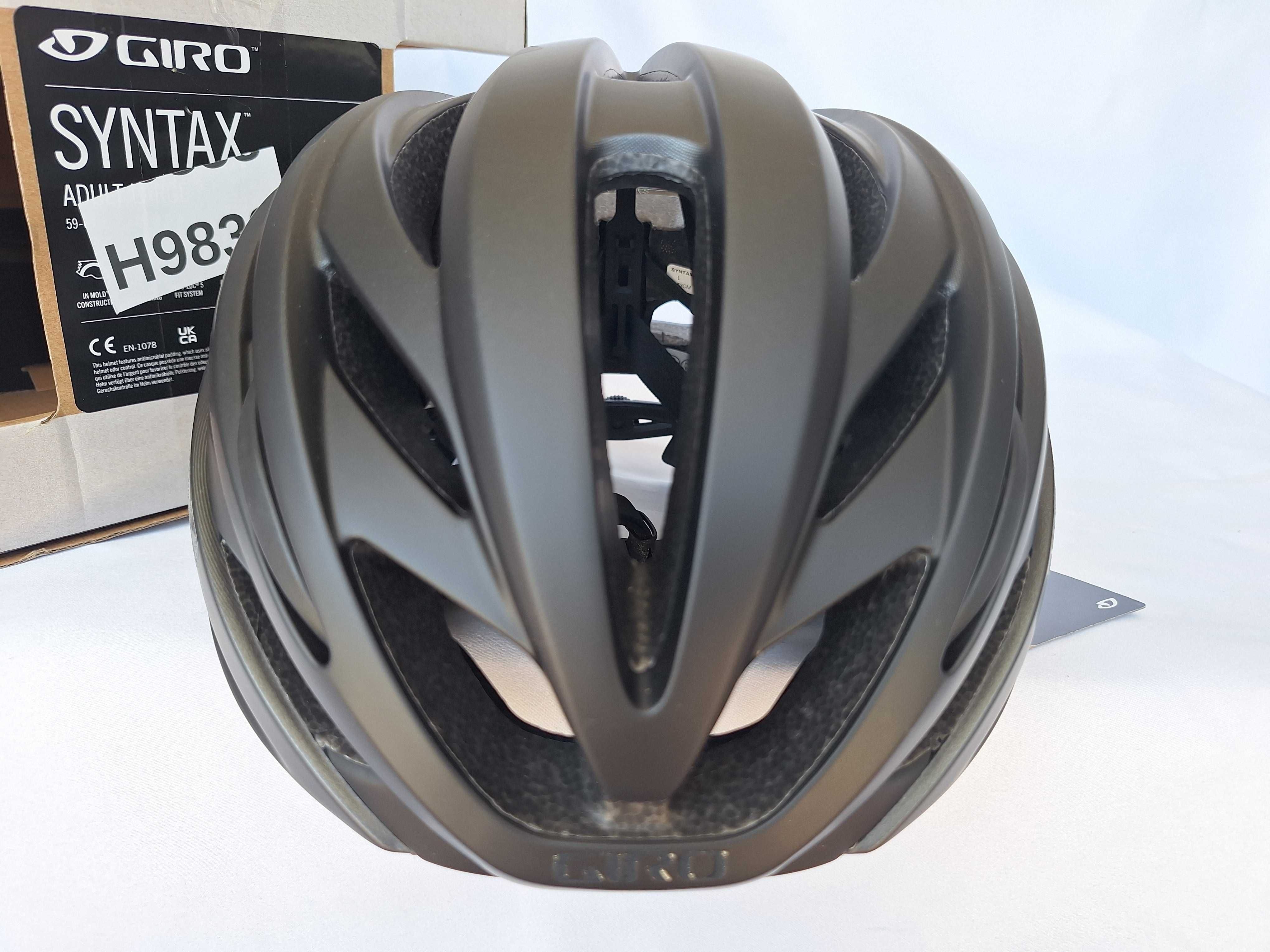 Kask rowerowy Giro Syntax Mat Black L 59-63cm