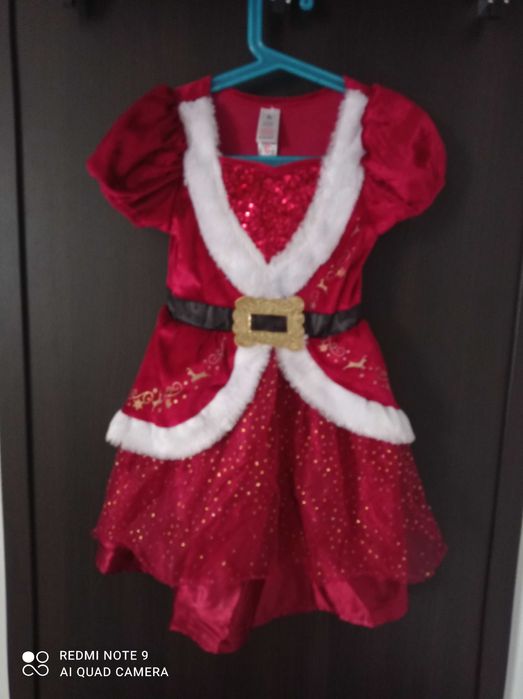 Mikołaj Boże Narodzenie strój przebranie rozm. 3-4 lat