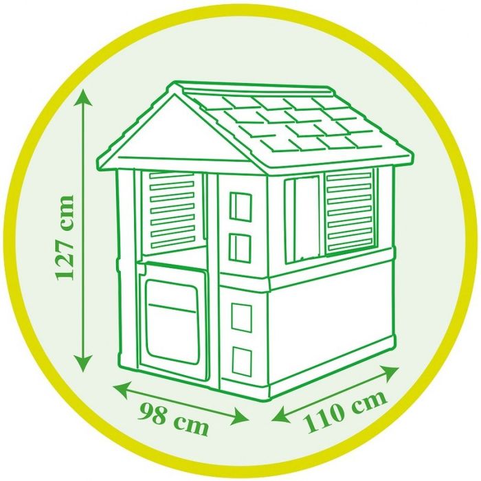 SMOBY Domek baza dla dzieci   plastikowy Ogrodowy Jolie namiot