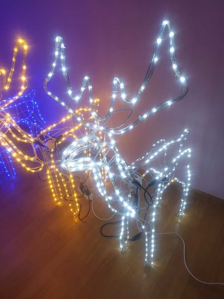 Wyprzedaż! Renifer LED XXXL z ruchomą głową w bardzo atrakcyjnej cenie