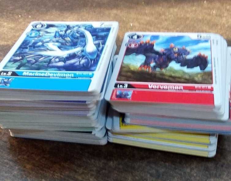 200 cartas Digimon TCG