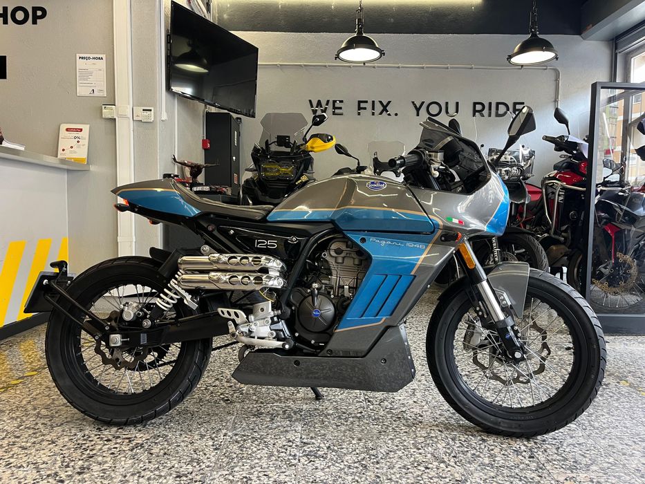 FB Mondial Pagani 125 Uma italiana Bela e Exclusiva Distinção Historia