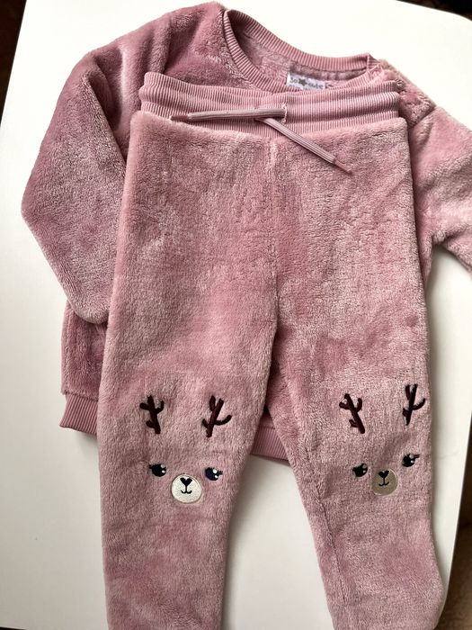 Тепла піжама для дівчинки